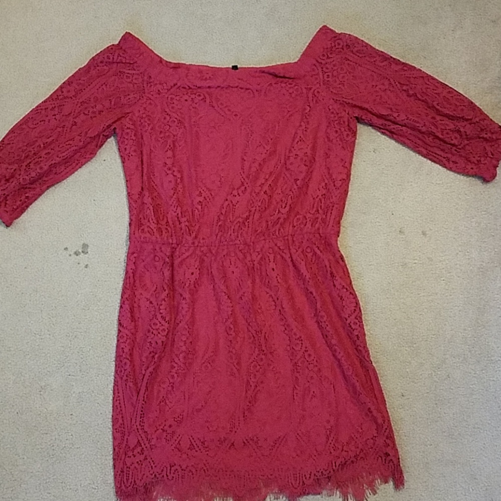 Red dress